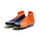 Scarpe Calcio Nuovo Nike Hypervenom Phantom III DF FG ACC - Arancio Nero