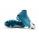 Scarpe Calcio Nuovo Nike Hypervenom Phantom III DF FG ACC - Blu Bianco
