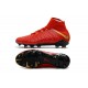 Scarpe Calcio Nuovo Nike Hypervenom Phantom III DF FG ACC - Rosso Oro
