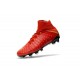 Scarpe Calcio Nuovo Nike Hypervenom Phantom III DF FG ACC - Rosso Oro