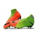 Scarpe Calcio Nuovo Nike Hypervenom Phantom III DF FG ACC - Verde Arancio Nero