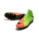 Scarpe Calcio Nuovo Nike Hypervenom Phantom III DF FG ACC - Verde Arancio Nero