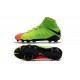 Scarpe Calcio Nuovo Nike Hypervenom Phantom III DF FG ACC - Verde Arancio Nero