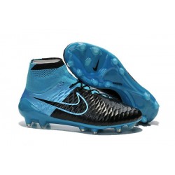 Nike Magista Obra Tech FG Nuove Scarpe Calcio-Blu Nero