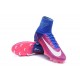 Scarpe da Calcio Nuove 2017 Nike Mercurial Superfly 5 FG Rosa Blu Bianco