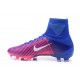Scarpe da Calcio Nuove 2017 Nike Mercurial Superfly 5 FG Rosa Blu Bianco
