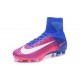Scarpe da Calcio Nuove 2017 Nike Mercurial Superfly 5 FG Rosa Blu Bianco