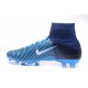 Scarpe da Calcio Nuove 2017 Nike Mercurial Superfly 5 FG Blu Bianco Nero
