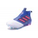 Nuove Scarpa Calcio adidas ACE17+ PureControl FG ACC - Blu Rosso Bianco