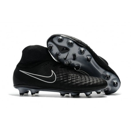 Nike Magista Obra 2 FG ACC 2017 Scarpa di Calcio Nero Metallico