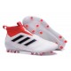 Nuove Scarpa Calcio adidas ACE17+ PureControl FG ACC - Bianco Rosso Nero