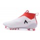 Nuove Scarpa Calcio adidas ACE17+ PureControl FG ACC - Bianco Rosso Nero