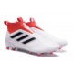 Nuove Scarpa Calcio adidas ACE17+ PureControl FG ACC - Bianco Rosso Nero
