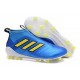 Nuove Scarpa Calcio adidas ACE17+ PureControl FG ACC - Blu Giallo