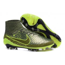 Nike Magista Obra Tech FG Nuove Power Clash Scarpe Calcio-Agrume Scuro Volt Nero