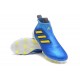 Nuove Scarpa Calcio adidas ACE17+ PureControl FG ACC - Blu Giallo