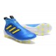 Nuove Scarpa Calcio adidas ACE17+ PureControl FG ACC - Blu Giallo