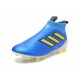 Nuove Scarpa Calcio adidas ACE17+ PureControl FG ACC - Blu Giallo
