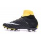 Nike Scarpa Hypervenom Phantom 3 DF FG Uomo (Nero Giallo)