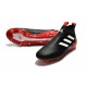 adidas ACE17+ PureControl PRIMEKNIT FG Scarpe - Nero Bianco Rosso