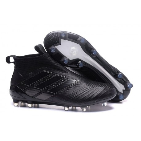 adidas ACE17+ PureControl PRIMEKNIT FG Scarpe - Tutto Nero
