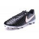 Nike Scarpa da Uomo Tiempo Legend VII FG (Nero Bianco)