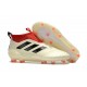 adidas ACE17+ PureControl PRIMEKNIT FG Scarpe - Bianco Rosso Nero