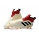 adidas ACE17+ PureControl PRIMEKNIT FG Scarpe - Bianco Rosso Nero