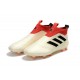 adidas ACE17+ PureControl PRIMEKNIT FG Scarpe - Bianco Rosso Nero