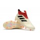 adidas ACE17+ PureControl PRIMEKNIT FG Scarpe - Bianco Rosso Nero