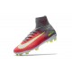 Nike Mercurial Superfly 5 FG Scarpe da Calcio Nuove 2017 - Rosa Grigio Giallo