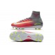 Nike Mercurial Superfly 5 FG Scarpe da Calcio Nuove 2017 - Rosa Grigio Giallo