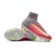 Nike Mercurial Superfly 5 FG Scarpe da Calcio Nuove 2017 - Rosa Grigio Giallo