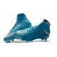 Nike Scarpa Hypervenom Phantom 3 DF FG Uomo (Blu Bianco)