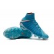 Nike Scarpa Hypervenom Phantom 3 DF FG Uomo (Blu Bianco)