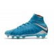 Nike Scarpa Hypervenom Phantom 3 DF FG Uomo (Blu Bianco)
