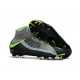 Nike Scarpa Hypervenom Phantom 3 DF FG Uomo (Air Max Nero Grigio)