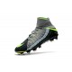 Nike Scarpa Hypervenom Phantom 3 DF FG Uomo (Air Max Nero Grigio)