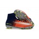Nike Mercurial Superfly 5 FG Scarpe da Calcio Nuove 2017 - Blu Arancio Cromo