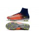 Nike Mercurial Superfly 5 FG Scarpe da Calcio Nuove 2017 - Blu Arancio Cromo