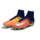 Nike Mercurial Superfly 5 FG Scarpe da Calcio Nuove 2017 - Blu Arancio Cromo