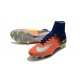 Nike Mercurial Superfly 5 FG Scarpe da Calcio Nuove 2017 - Blu Arancio Cromo