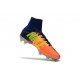 Nike Mercurial Superfly 5 FG Scarpe da Calcio Nuove 2017 - Blu Arancio Cromo