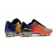 Nike Mercurial Vapor XI FG - scarpa calcio uomo - blu cromo cremise