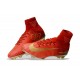 Nike Mercurial Superfly 5 FG Scarpe da Calcio Nuove 2017 - Rosso Oro