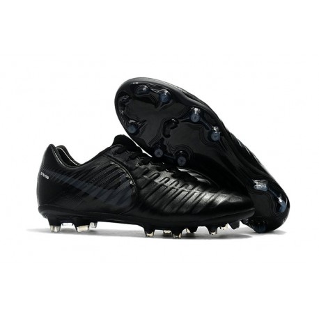 Nike Scarpa da Uomo Tiempo Legend VII FG (Tutto Nero)