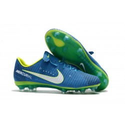Nike Mercurial Vapor XI FG - scarpa calcio Neymar - Blu Bianco