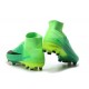 Nike Mercurial Superfly 5 FG Scarpe da Calcio Nuove 2017 - Verde Nero