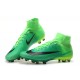 Nike Mercurial Superfly 5 FG Scarpe da Calcio Nuove 2017 - Verde Nero