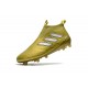 adidas ACE17+ PureControl PRIMEKNIT FG Scarpe - Oro Bianco